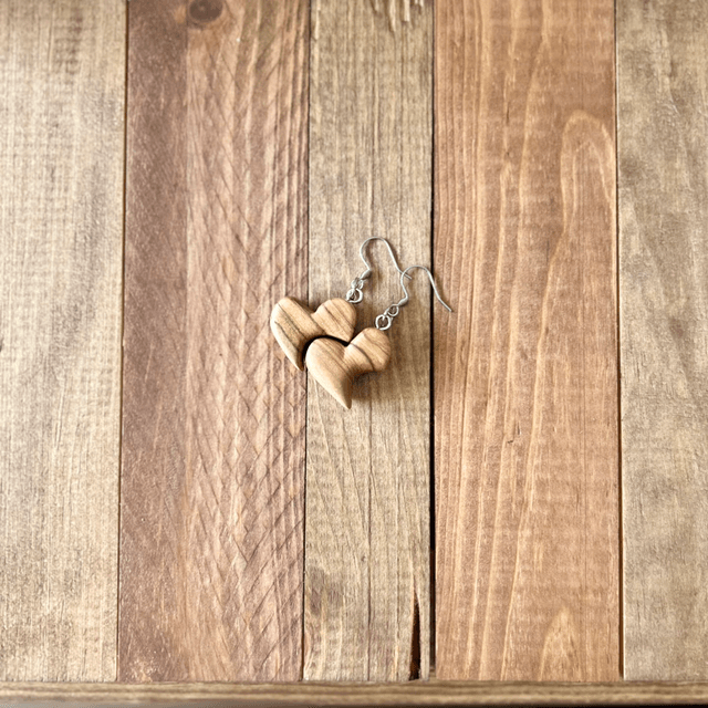 Boucle d’oreille cœur 