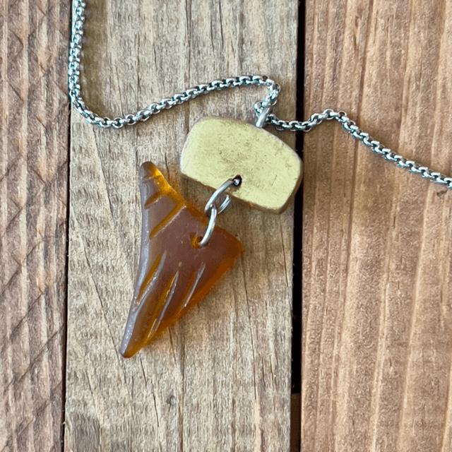 Collier Éclat des vagues doré