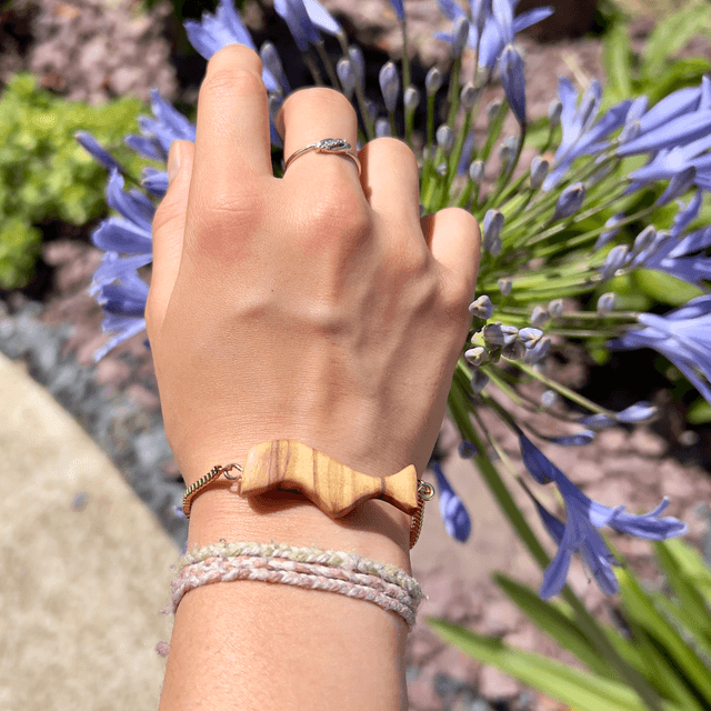 Bracelet en bois d’oliviers