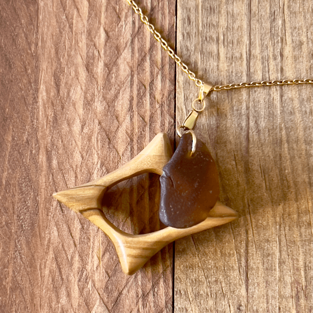Pendentif 'Étoile d'Olivier'