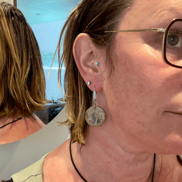Boucles Empreintes dorées
