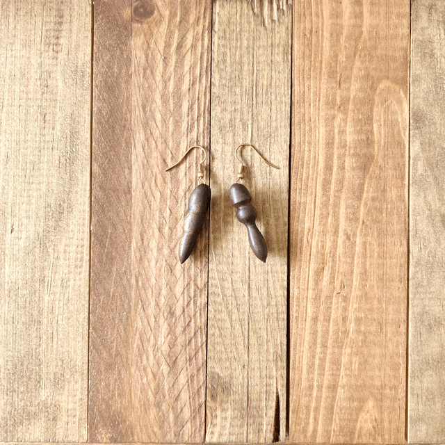 Boucles 'contraste Zébrée' (Zébrano Tourné)